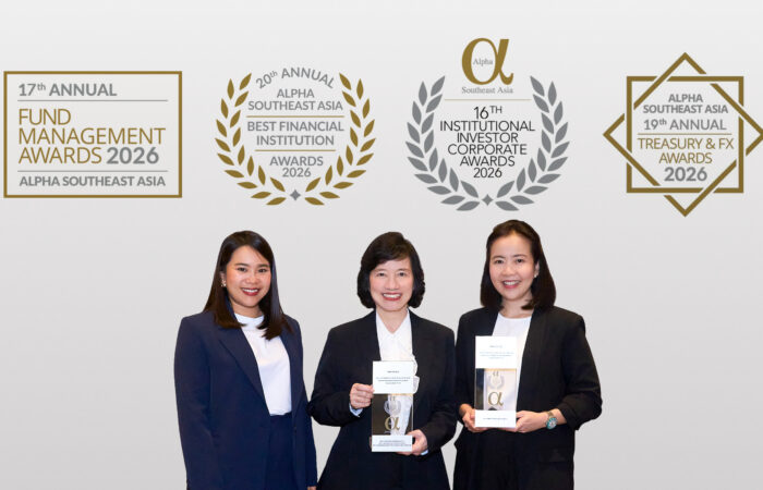 Thaioil Wins 4 International Awards from Alpha Southeast Asia, Reinforcing Excellence in Corporate Management and Investor Relations